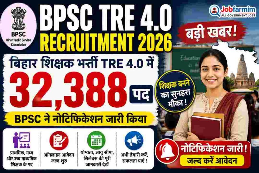 bpsc tre recuritment